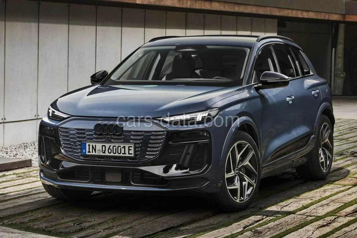 Audi Q6 e-tron performance Launch edition 2024 front view