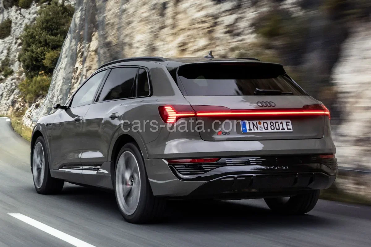 Audi Q8 e-tron SQ8 e-tron quattro 2023 front view