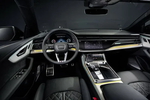 Audi Q8 2019 front view