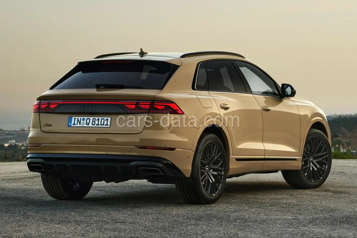 Audi Q8 e-hybrid quattro 360kW Competition Plus 2026 suv vue avant