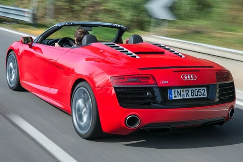 Audi R8 Spyder 4.2 FSI quattro 2012 view 2