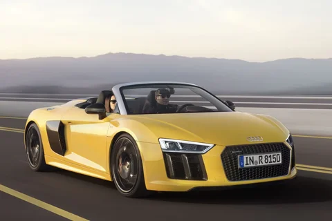 Audi R8 Spyder V10 Performance quattro 2019 view 7
