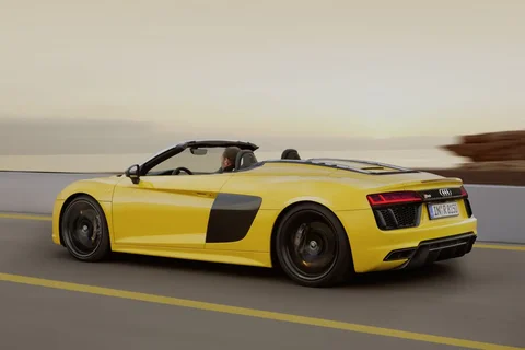 Audi R8 Spyder V10 Performance quattro 2019 view 12