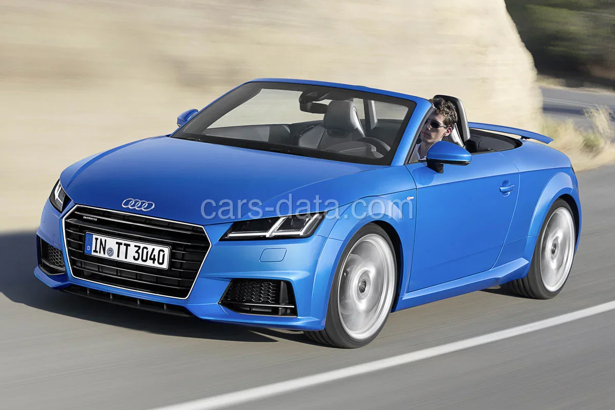 Audi TT Roadster 2.0 TFSI Competition 2017 front view