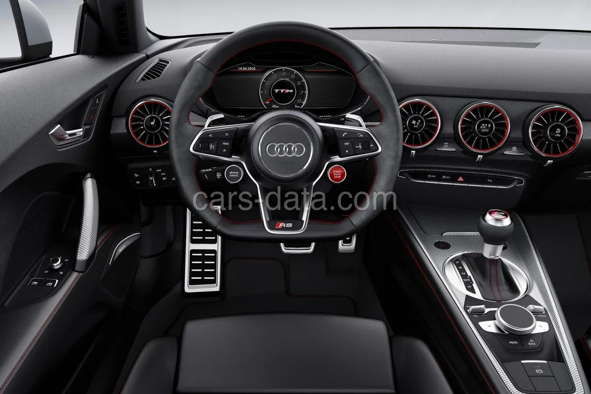 Audi TT TTRS Coupé 2.5 TFSI quattro 2017 front view