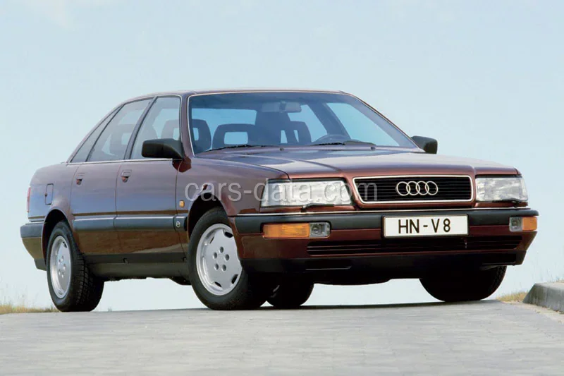 Audi V8 V8 1989 front view