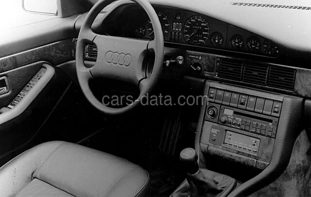 Audi V8 Long 1990 front view