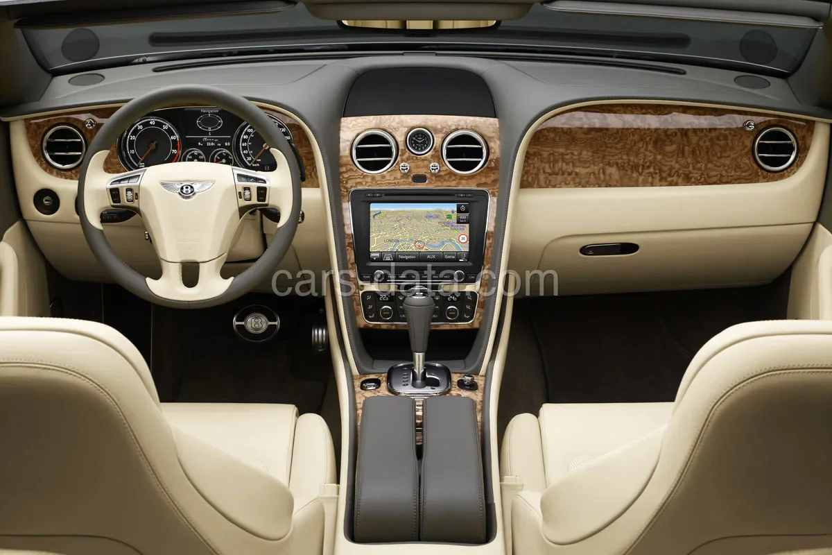 Bentley Continental GT Convertible W12 Speed 2014 front view