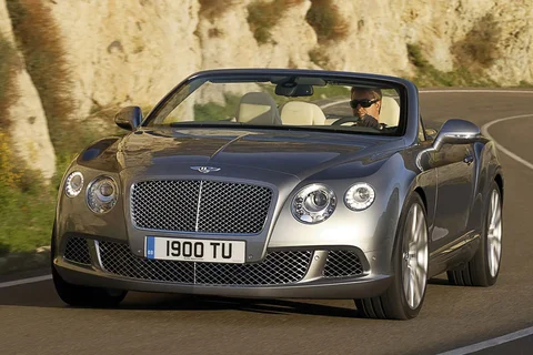 Bentley Continental GT Convertible W12 Speed 2014 view 7