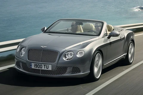 Bentley Continental GT Convertible W12 Speed 2014 view 8