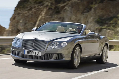 Bentley Continental GT Convertible W12 Speed 2014 view 9