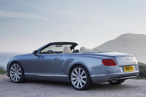 Bentley Continental GT Convertible W12 Speed 2014 view 12