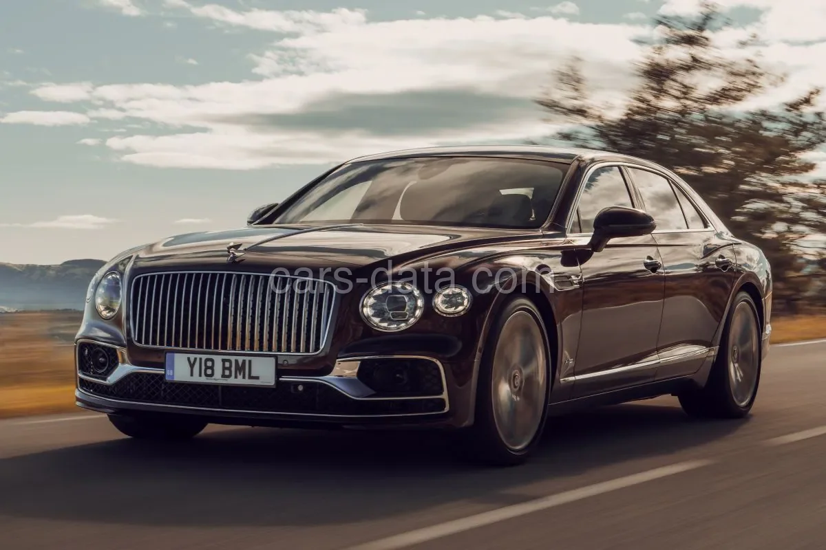 Bentley Flying Spur 4.0 V8 2022 front view