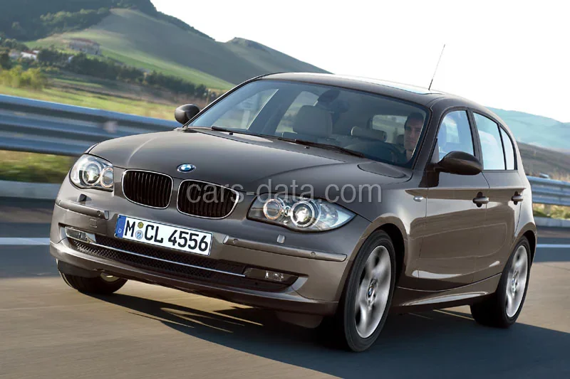 BMW Seria 1 118i EfficientDynamics Edition 2010 front view