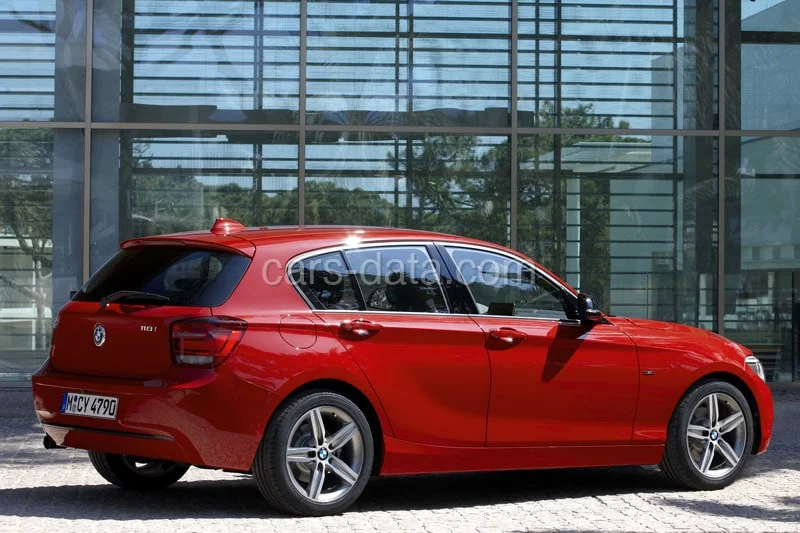 BMW Řada 1 125d 2012 front view