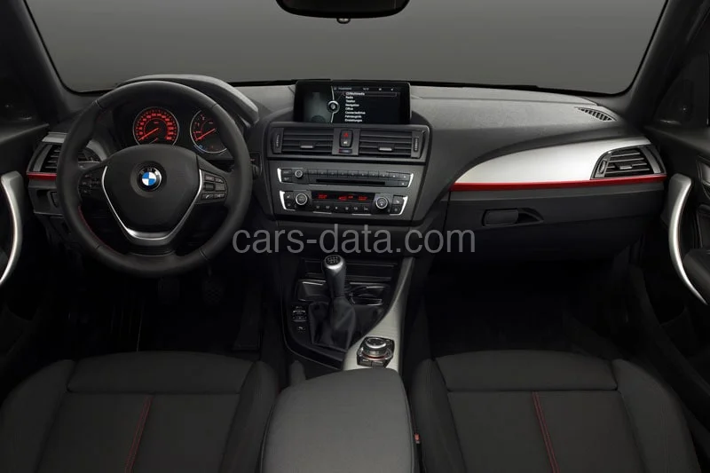 BMW 1-Series 114d High Executive 2013 front view