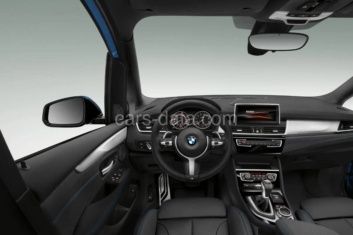 BMW 2er Tourer 214d Gran Tourer 2015 front view