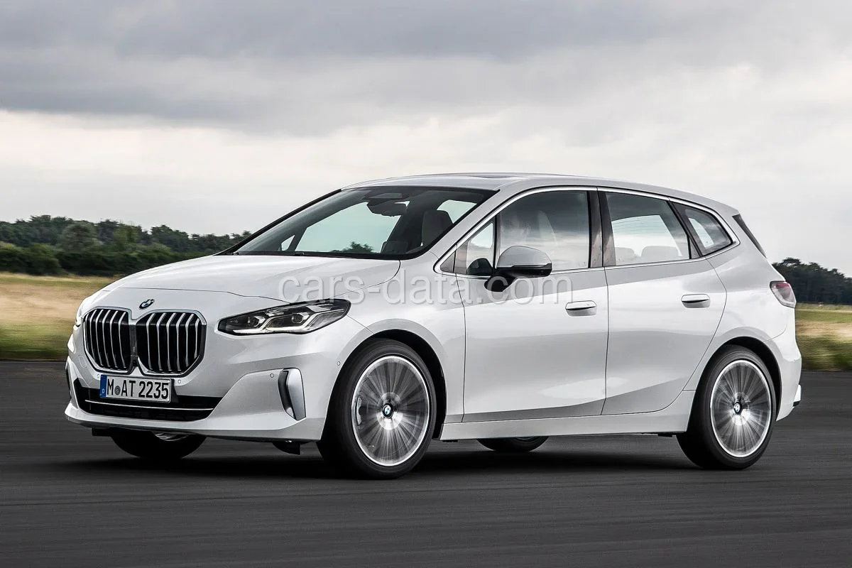BMW 2er Tourer 218d Active Tourer 2022 front view
