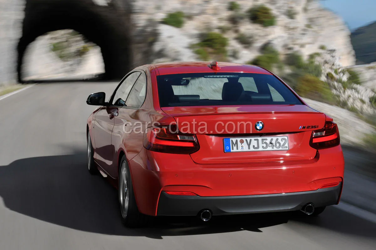 BMW 2er 218d Coupé 2014 front view