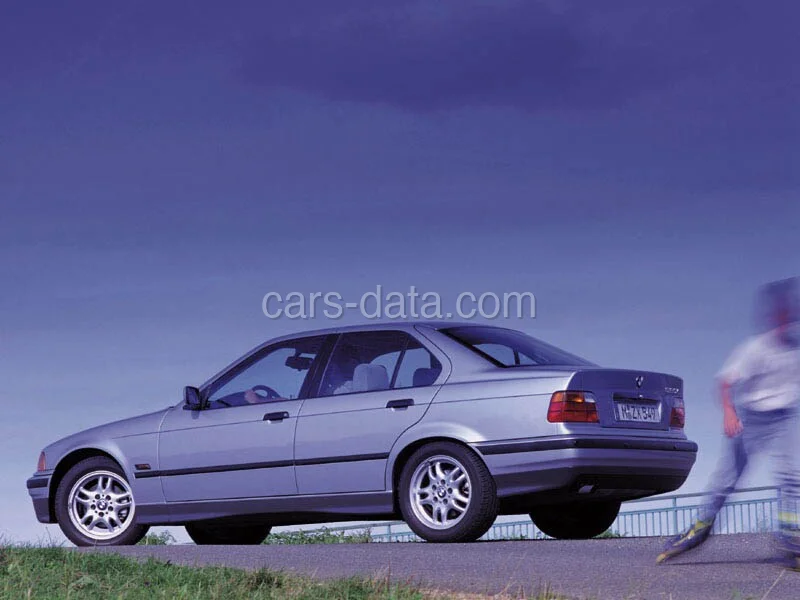 BMW Serija 3 318tds 1994 front view