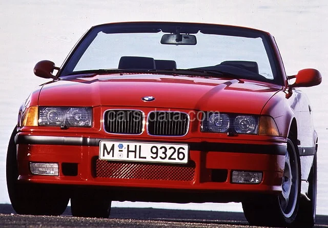BMW Řada 3 M3 Cabrio 1994 front view