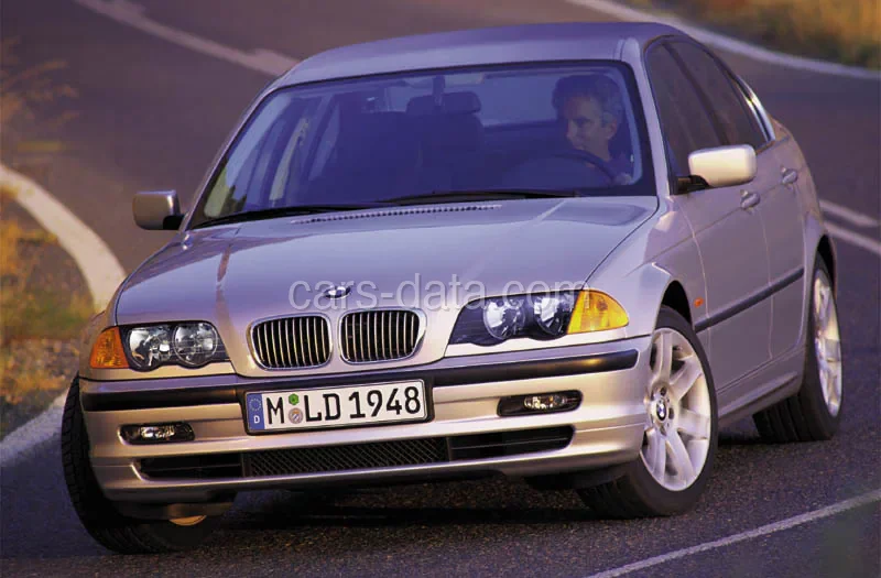 BMW Serija 3 320i 2000 front view