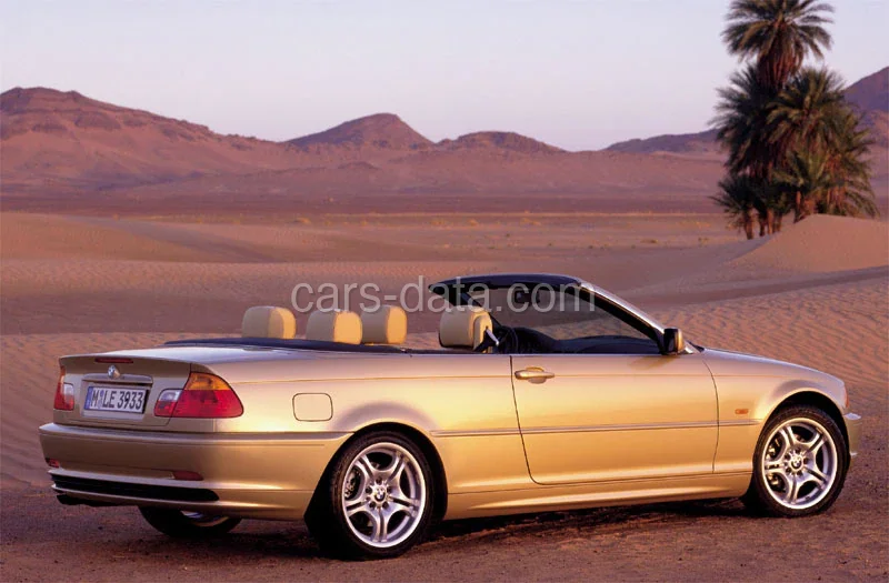 BMW Řada 3 320Ci Cabrio 2000 front view
