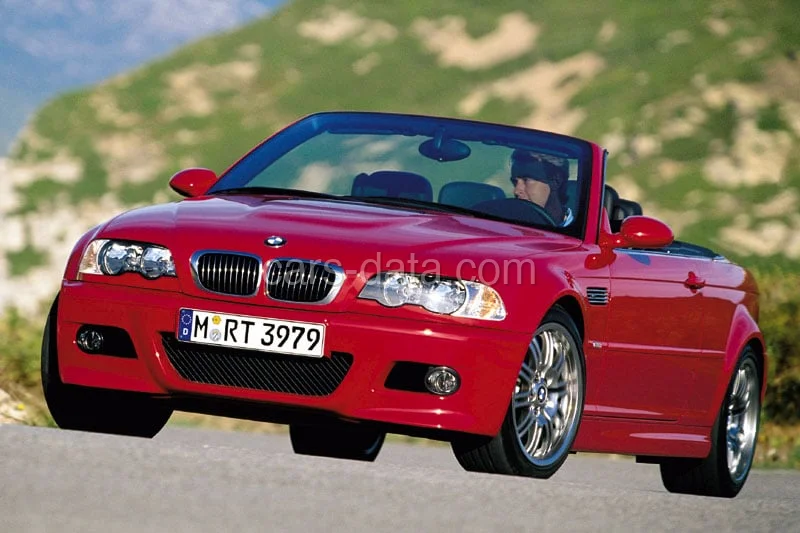 BMW 3-serie M3 Cabrio 2003 front view