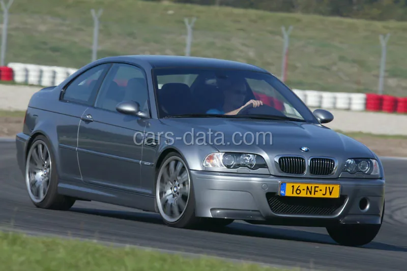BMW 3-serie M3 CSL 2003 front view