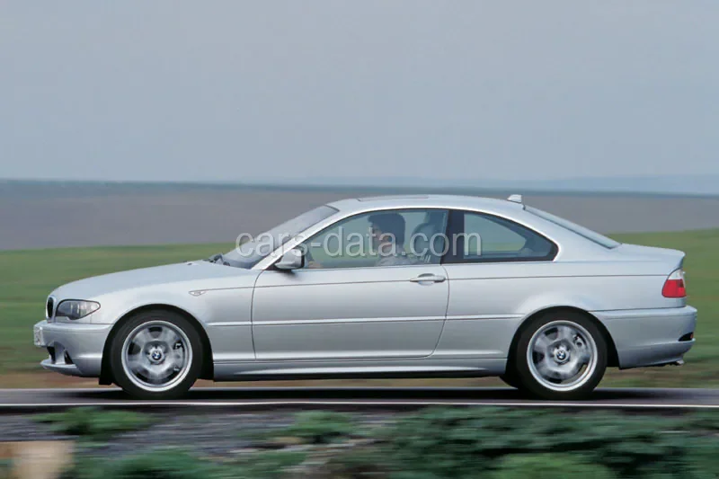 BMW 3-Series 330Cd 2003 front view