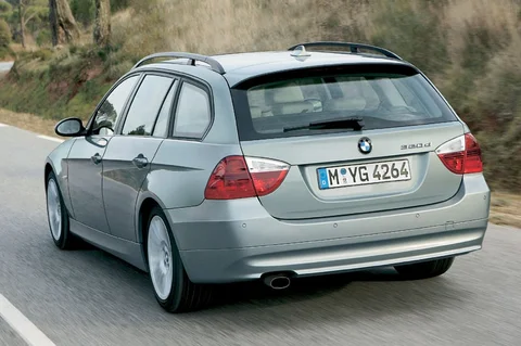 BMW Seria 3 335d Touring 2006 view 6