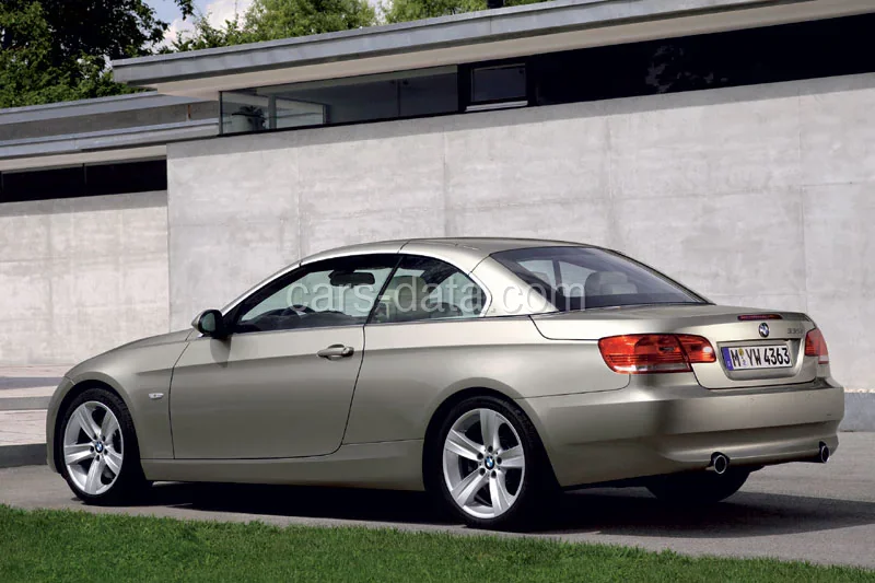 BMW 3er 320d Cabrio Executive 2008 front view