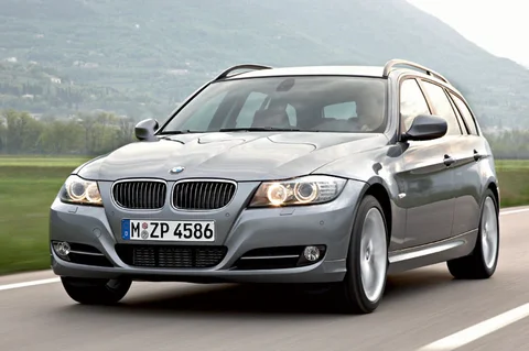 BMW 3-Series 335d Touring 2008 view 6