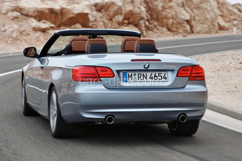BMW 3er 320d Cabrio 2010 front view