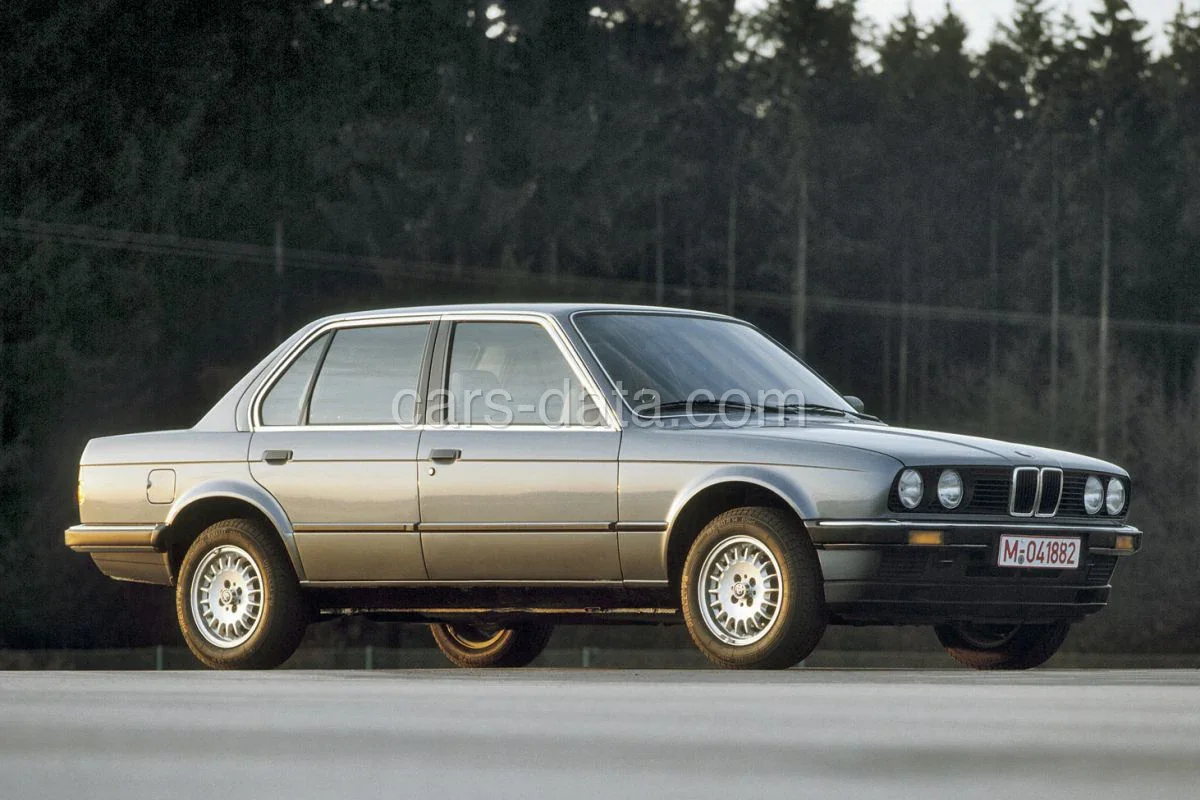 BMW 3er 316 1983 front view