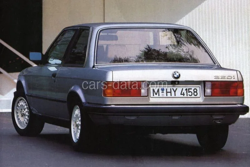 BMW 3er 320i 1983 front view