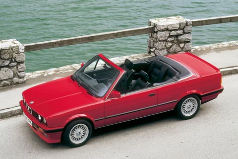 BMW 3-Series 320i Cabrio 1987 view 6