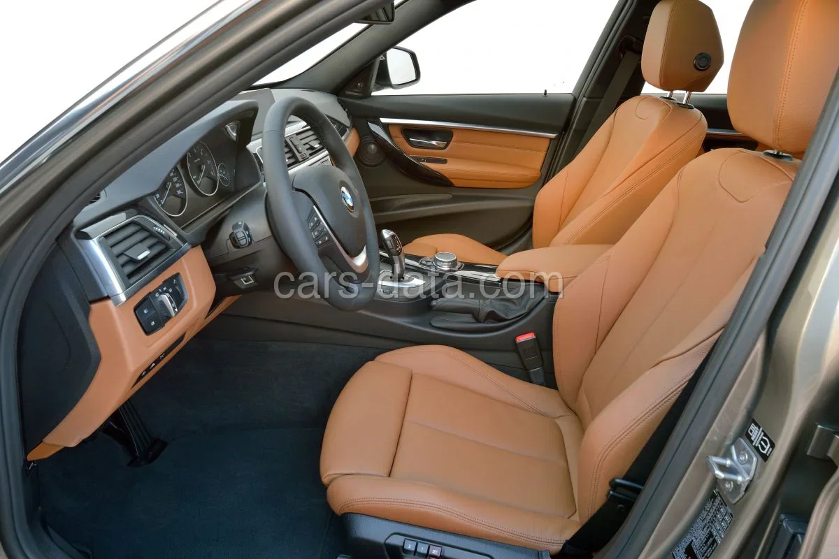 BMW Serie 3 330d 2015 front view
