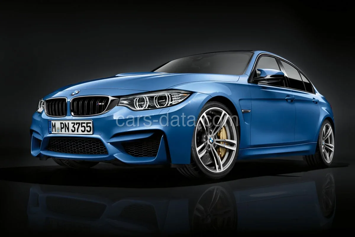 BMW Řada 3 M3 2015 front view