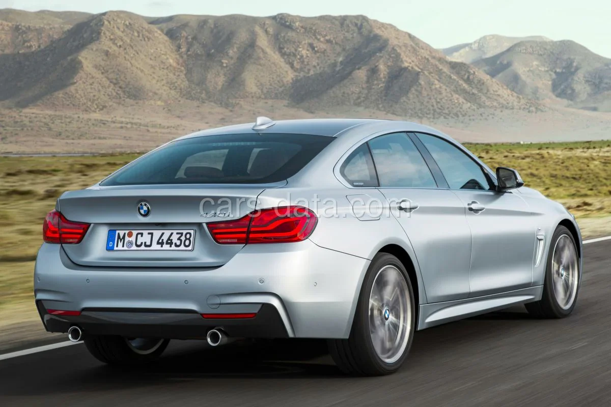 BMW 4er 418i Gran Coupé 2017 front view