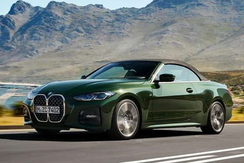 BMW 4er 420d Cabrio 2021 view 7