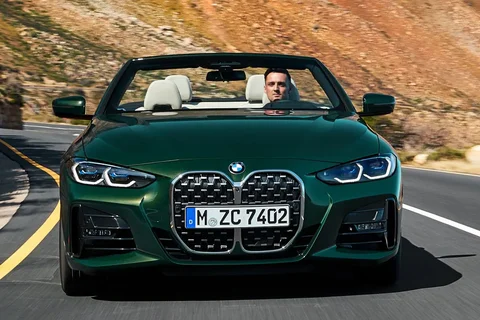 BMW 4er 420d Cabrio 2021 view 8