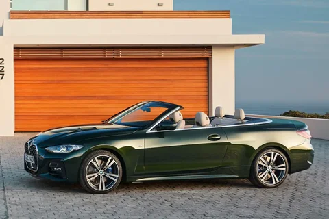 BMW 4er 420d Cabrio 2021 view 9