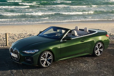 BMW 4er 420d Cabrio 2021 view 11