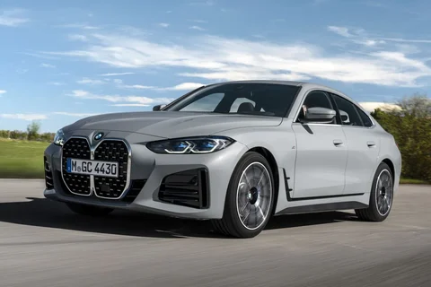 BMW 4er 420d Gran Coupé 2021 view 8