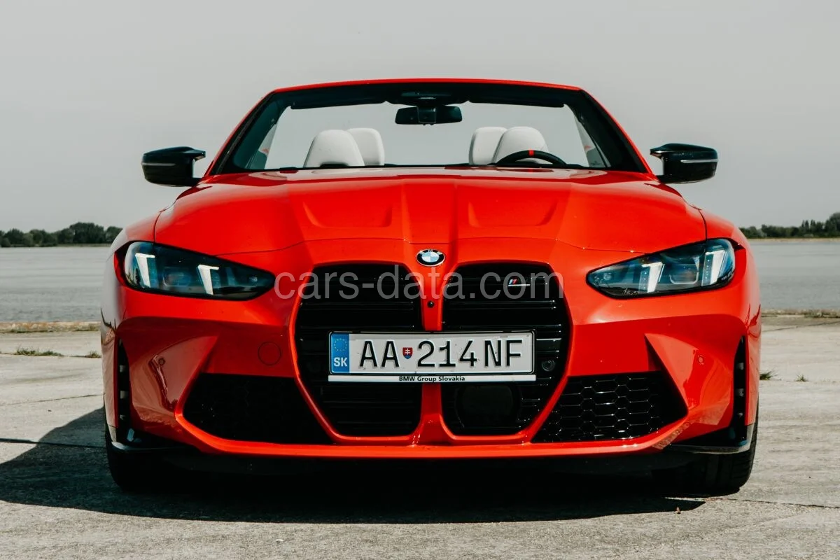 BMW Řada 4 M4 xDrive Cabrio 2024 front view