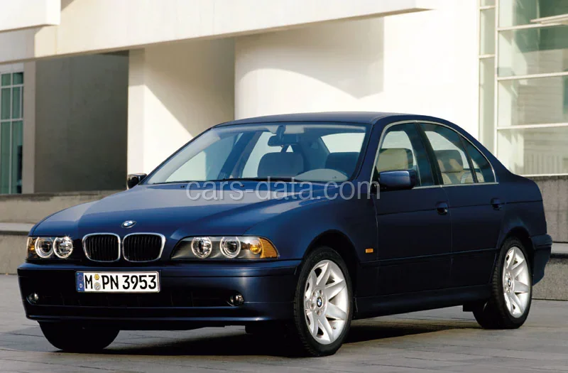 BMW Serie 5 520d 2000 front view