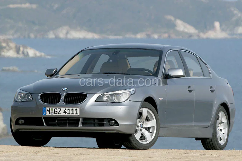 BMW 5-Series 525d Executive 2004 front view