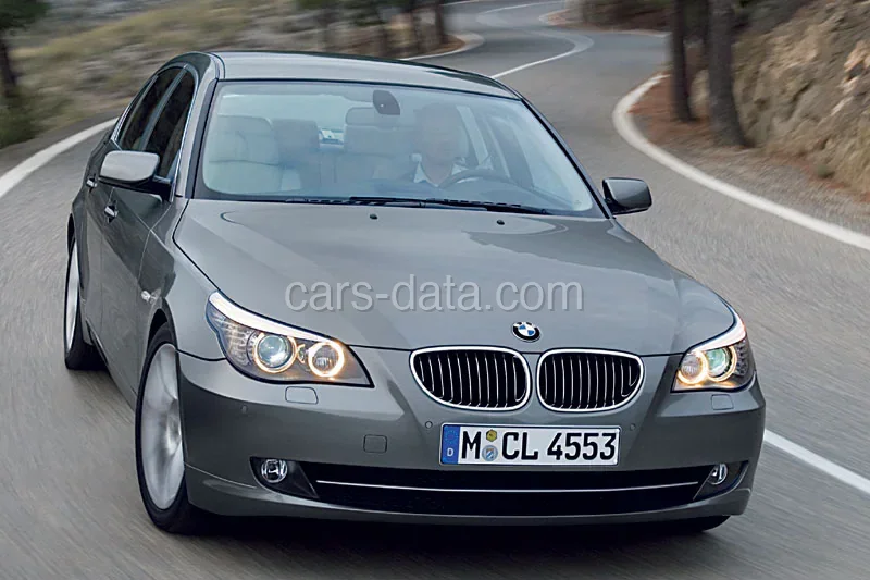 BMW 5er 535d Executive 2007 front view