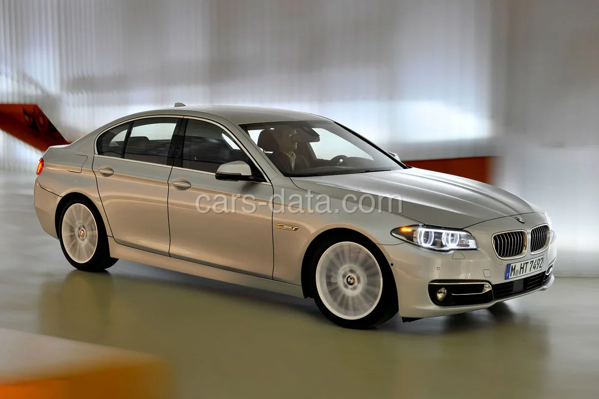BMW Serie 5 535d 2013 front view